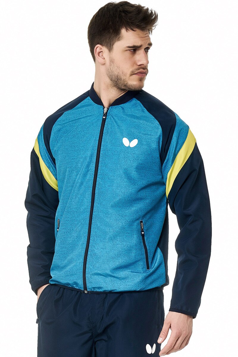Atamy Tracksuit: Jacket, Blue, Model 3